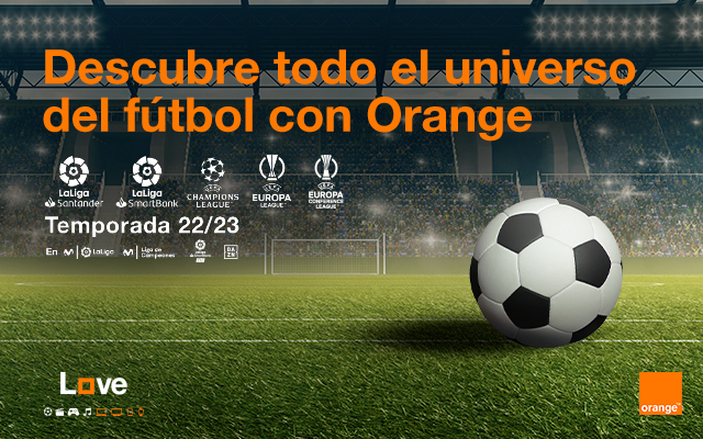 ¡Descubre el universo del fútbol en Orange!