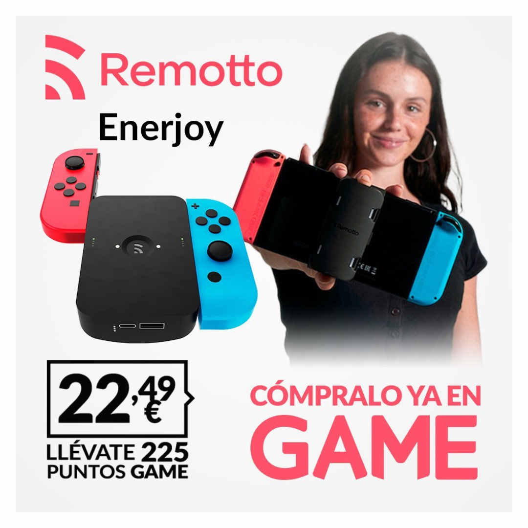 ¡Consigue tu Remotto Enerjoy al mejor precio en GAME!
